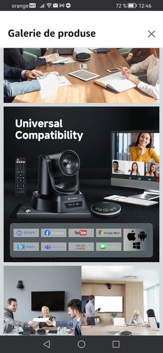 Tongveo, sistem videocomferinta