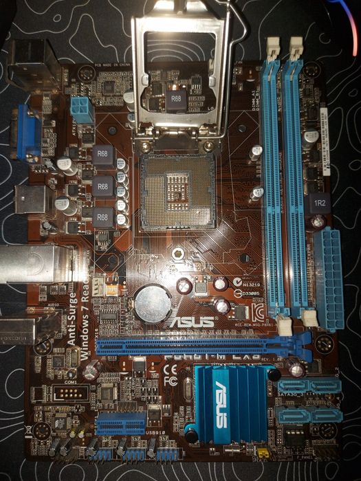 Продам мат плату 1155 сокет и озу ddr2.
