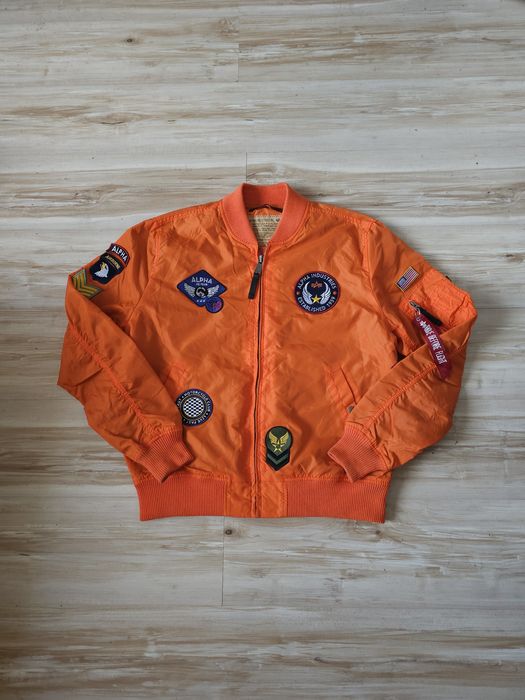 Оригинално мъжко яке Alpha Industries MA-1 TT Patch II