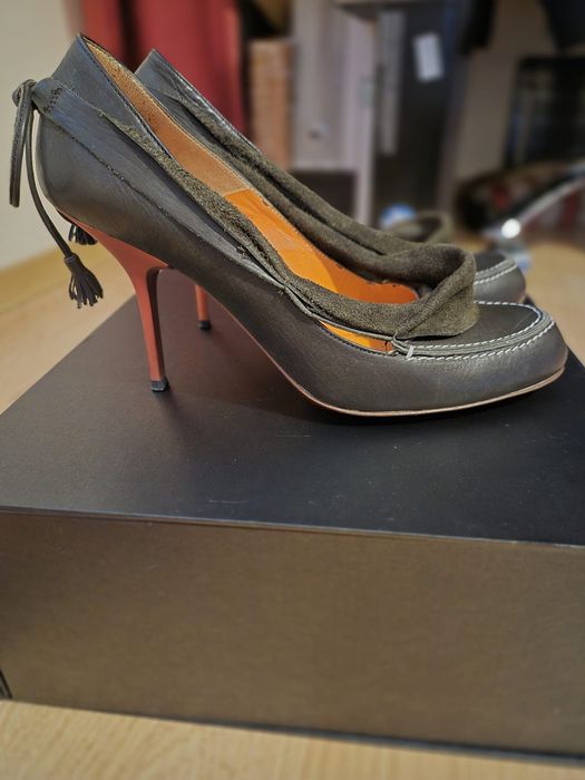 Pantofi dama, Michel Perry, piele naturala integral, mărimea 38