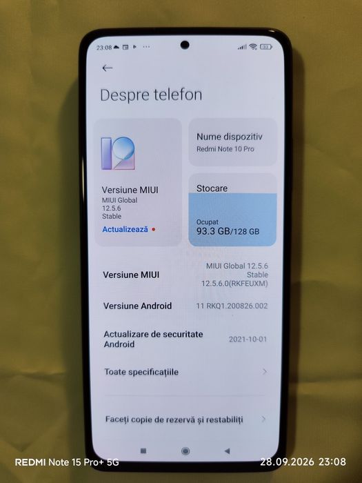Xiaomi Readmi note 10 pro