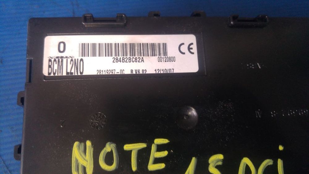 modul bcm   1.5 dci nissan note dupa 2005