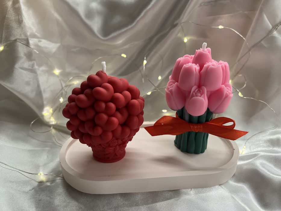 Соеви свещи и букети за всеки повод, подарете ухание!