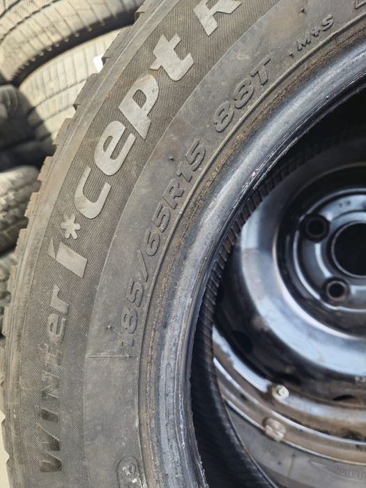 4 anvelope iarna Hankook 185 65 15 stare foarte buna