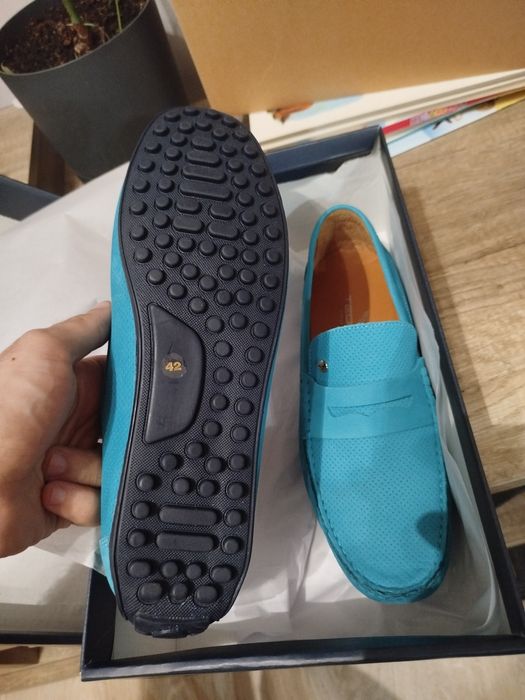 Мъжки кожени мокасини Теодор