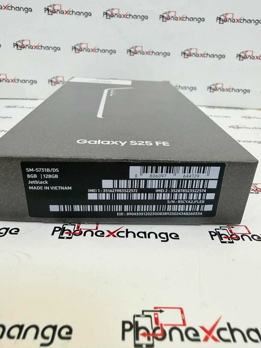 Samsung S25 FE Jetblack 128/8GB NOU    48958