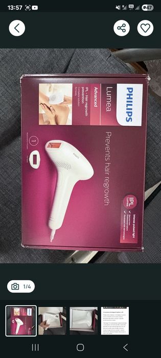 Vand epilator IPL