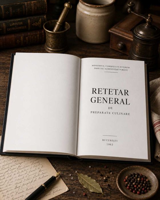 Rețetar General de Preparate Culinare (Paraschiv Ion) 1962/1963