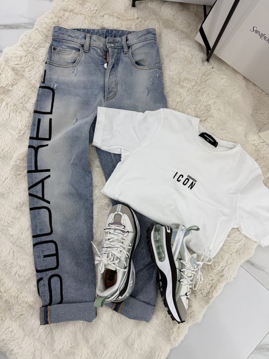 Лична колекция дрехи Dsquared2 Off-white Balenciaga