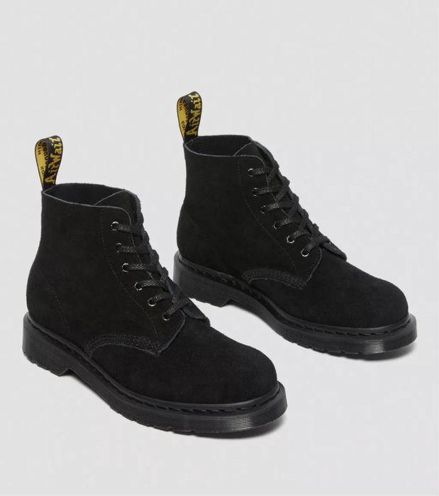 Dr. Martens 101 Mono Suede Boots ОРИГИНАЛ дамски боти/кубинки 37/23,5