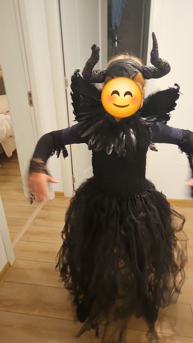 Costum Maleficent Halloween mar 136