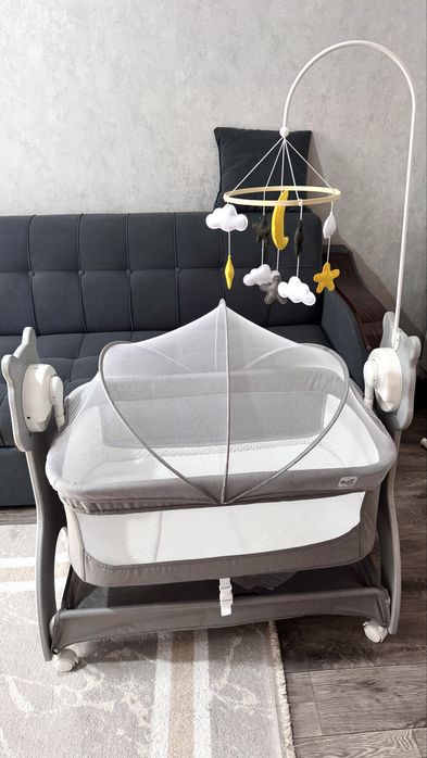 Электронная люлькa + качалка с музыкой