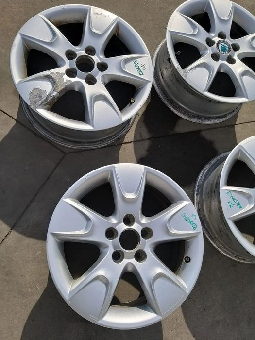 Set jante aliaj r15 skoda roomster 5j 5j7601025