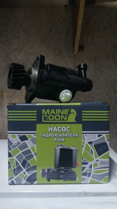 насос гур shacman wd615, z=19 maine coon