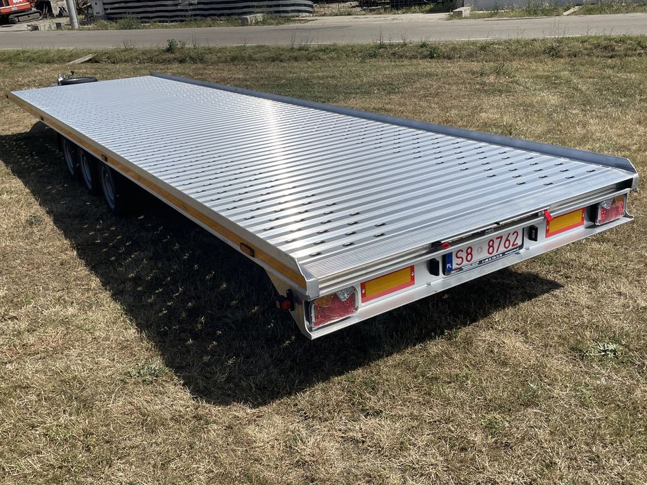 Trailer GROMEX NOU Full Aluminiu 8,5x2,1 VDI 2700
