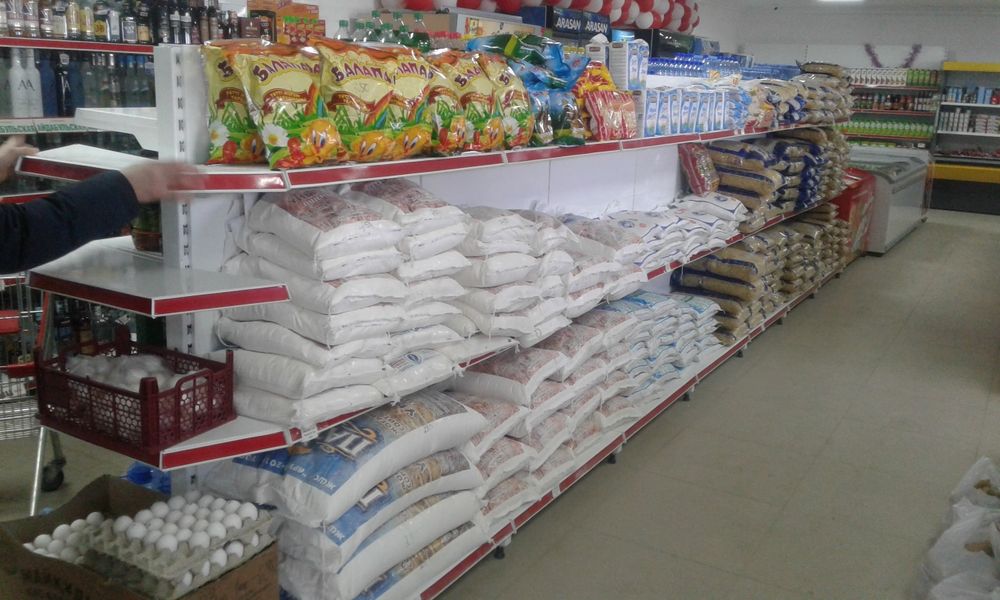 Стеллаж, прилавка, полка, холодильник