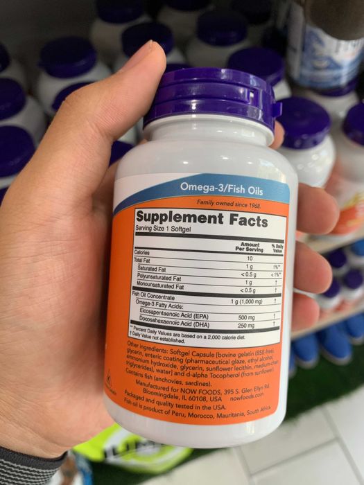 NOW FOODS Ultra Omega 3 Fish Oil 90 SGELS