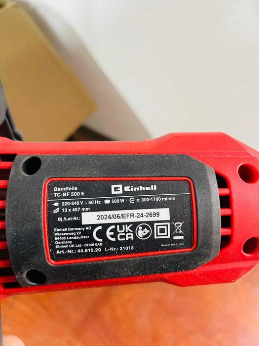 Slefuitor cu banda Einhell TC-BF 500 E