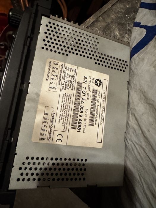 Оригинален касетофон за Grand Cherokee WJ