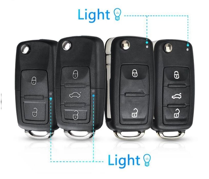 Carcasa Cheie Audi Bmw Seat Skoda Volkswagen Vw Opel logo inclus