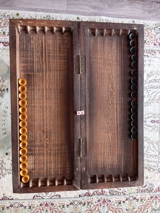 Продам нарды кустарной работы