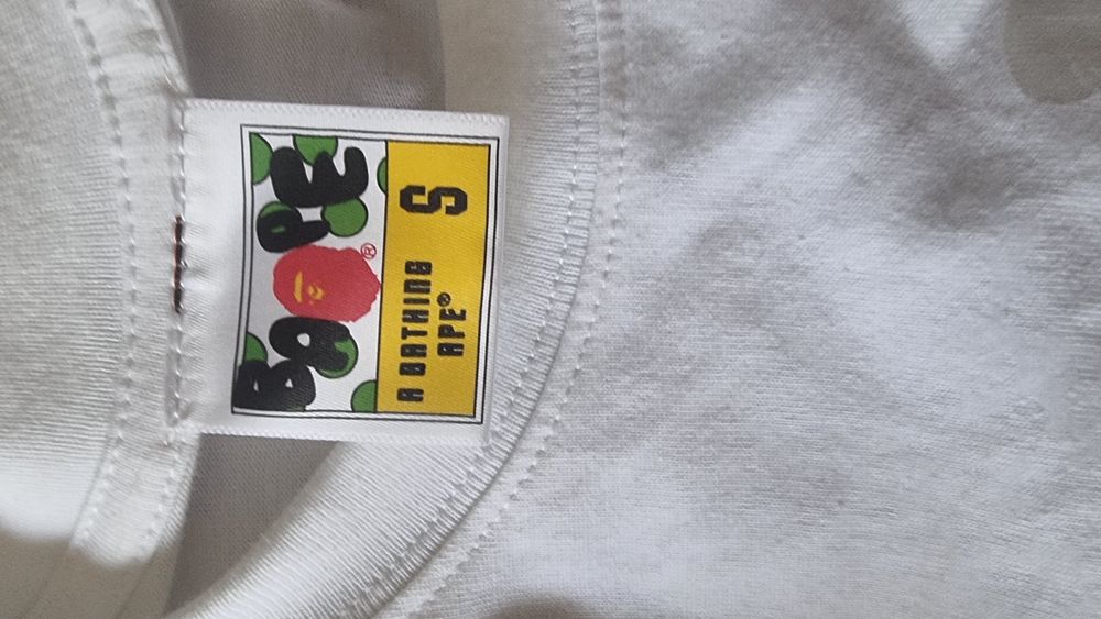 Bape tiger футболка размер s