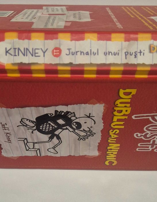Jurnalul unui pusti,Dublu sau nimic,Jeff Kinney