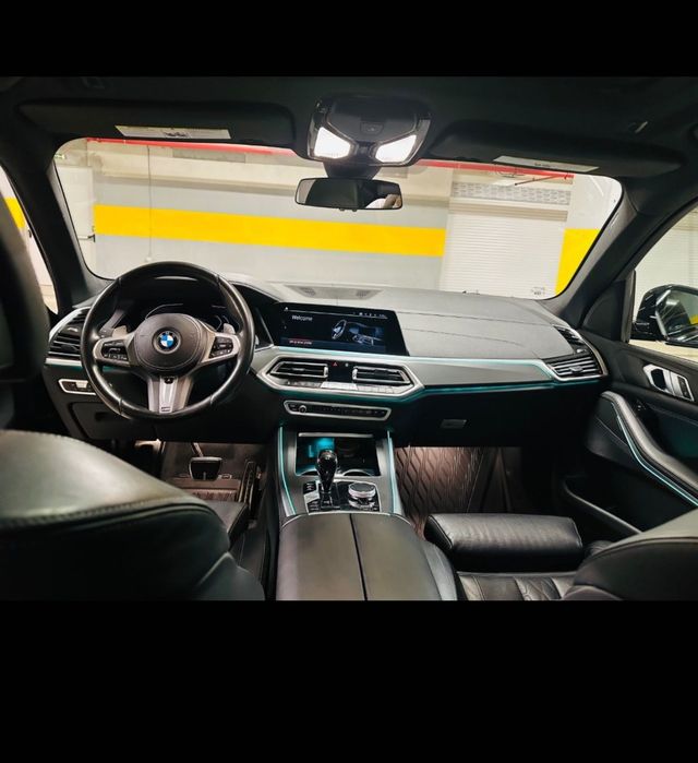 BMW X5, 40i, черен джип