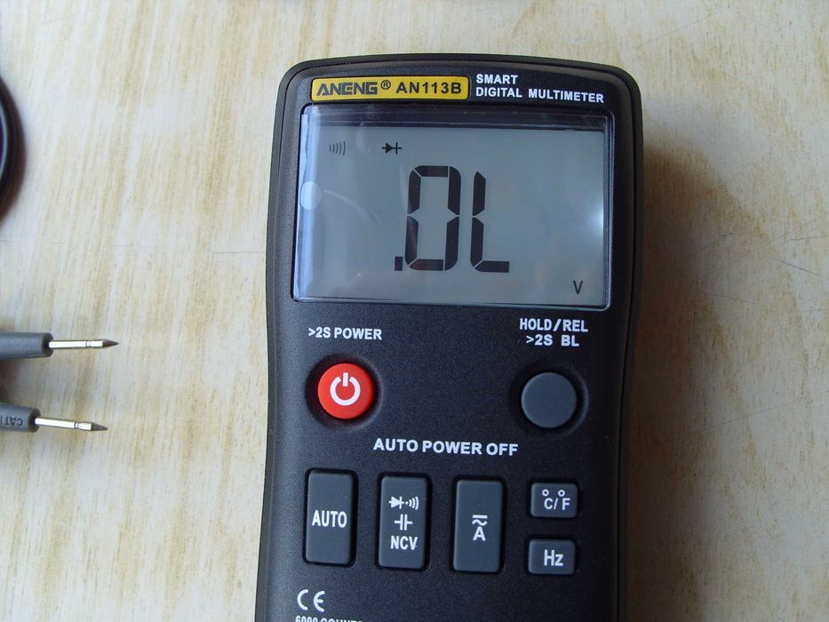 Професионален автоматичен мултиметър ANENG AN113B. TRUE RMS