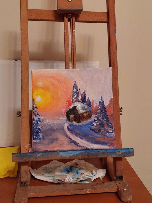 Картина: " Снежна приказка"