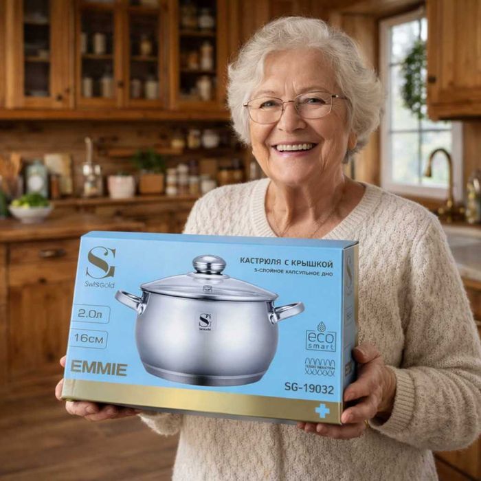 SwissGold Emmie Тенджера 2.0L с капак, SG-19032