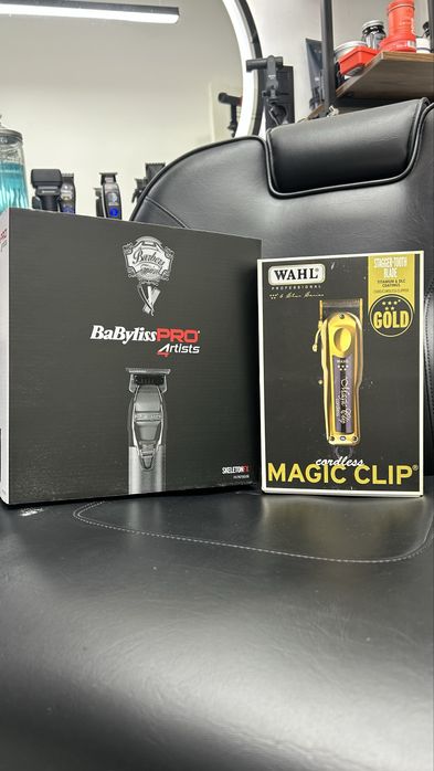Профессиональные машинки для барберов - BabylissPRO & Wahl Magic Clip