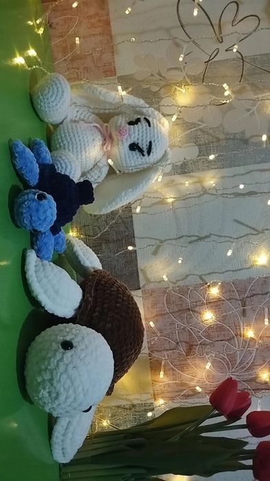 Lyulka yumshoq oʻyinchoqlar qoʻl mehnati