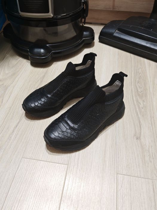 Женские ботинки кожа б/у