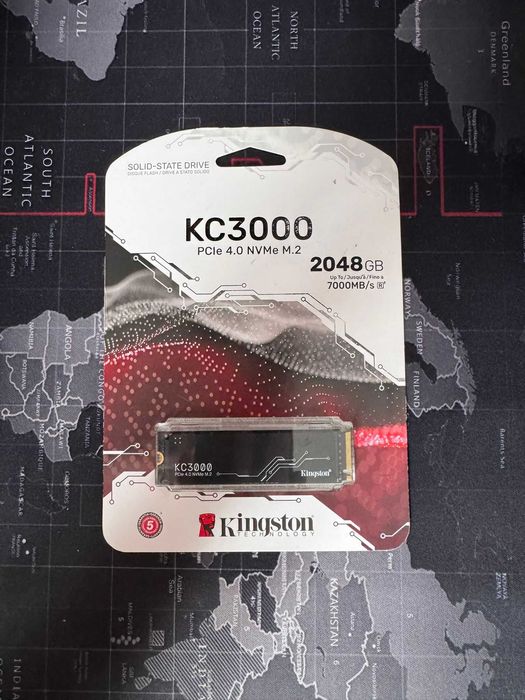 [2TB] SSD Kingston KC3000 | SIGILAT, Nou