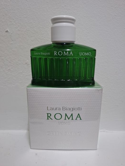 Мъжки парфюм Laura Biagiotti Roma Green Swing / Бартер