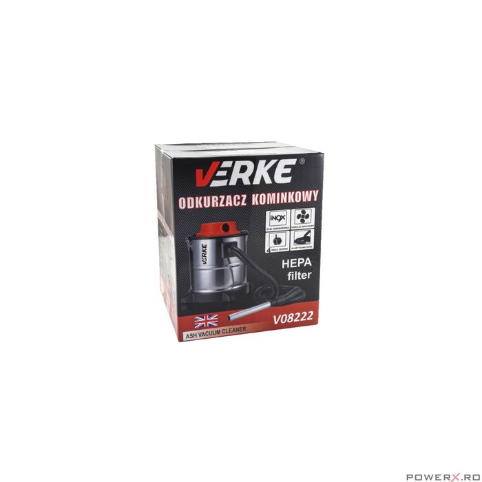 Aspirator profesional Universal, pentru cenusa 1200 W, 20 litri,