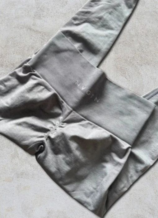 Colanți NVGTN Scrunch gri, mărimea XS, pentru femei