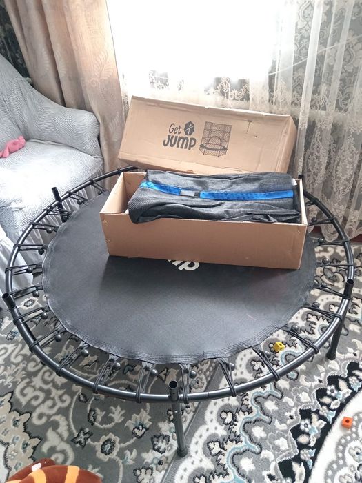 Батут детски черный