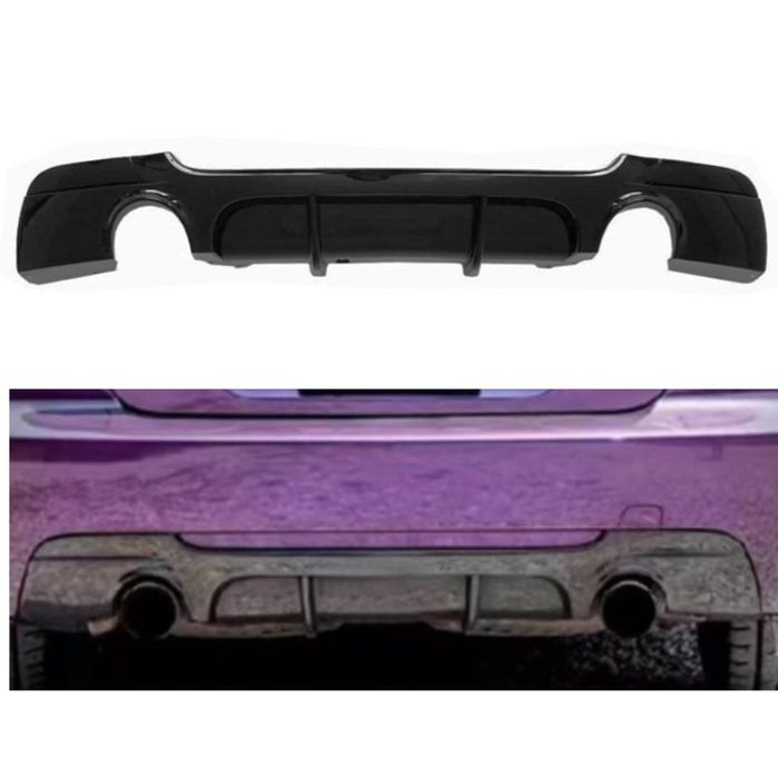 Difuzor bara spate model 335i BMW seria 3 e90(2005-2012) negru lucios