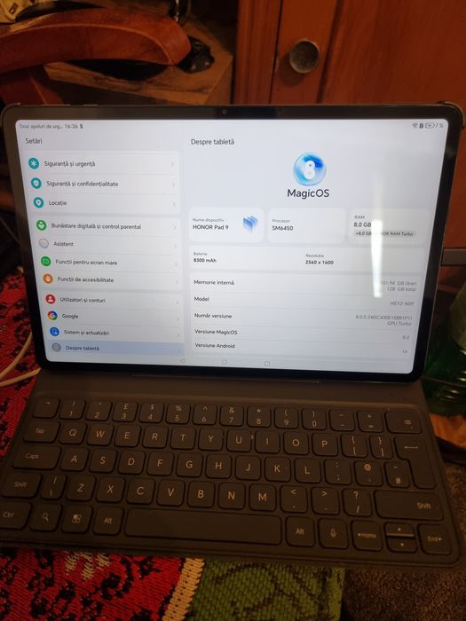 Honor Pad 9,12.1,8gb,128gb, 5g