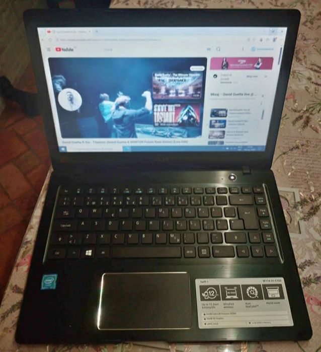 Notebook Acer Swift SF114-31series eMMC 64Gb stocare 4Gb rami
