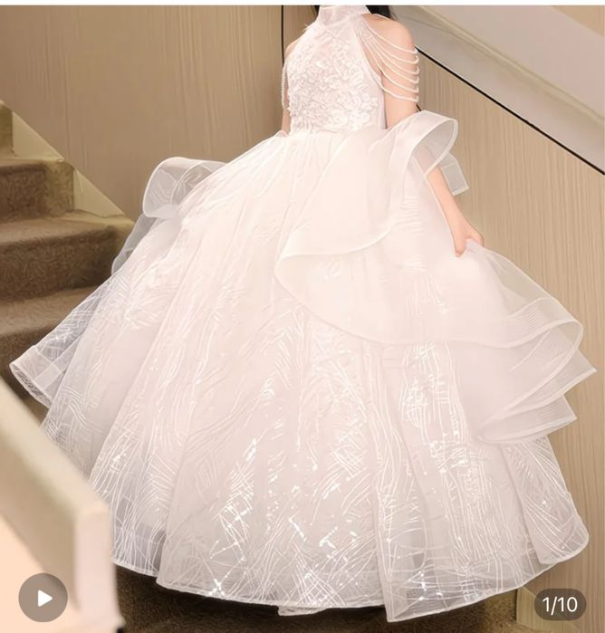 Платье бальное на 8-9 лет