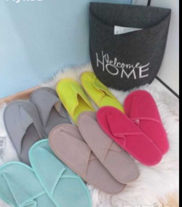 Сет чехли за гости в голям деко пантоф