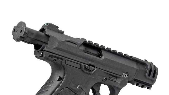 Pistol AAP01C GBB Full Auto si Semi Auto - Black airsoft BlowBack