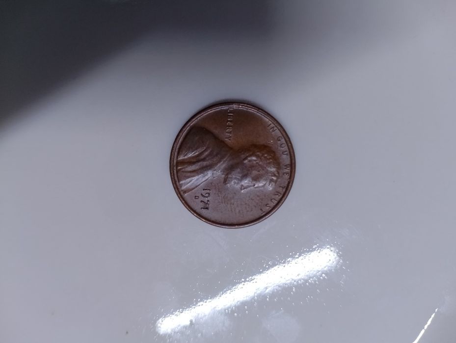 Монета один цент 1971года 700.000тг