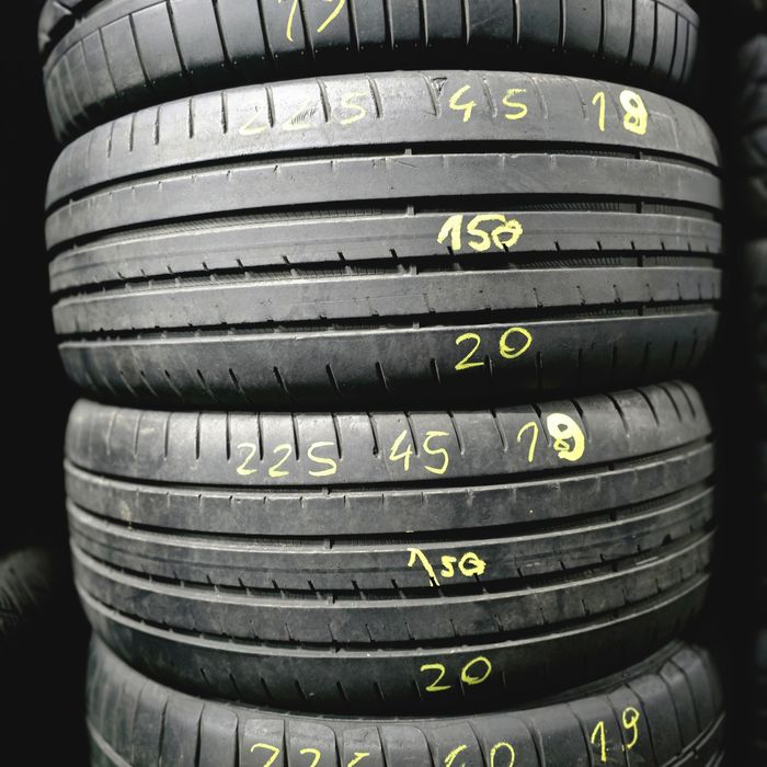 2x 225/45/19 VARA GOODYEAR 2020 Stare excelentă