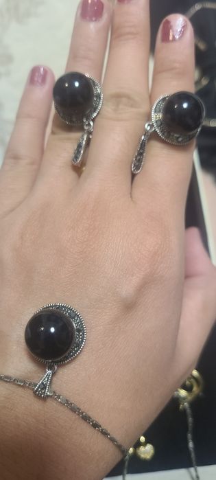 Комплект чёрная сокровища