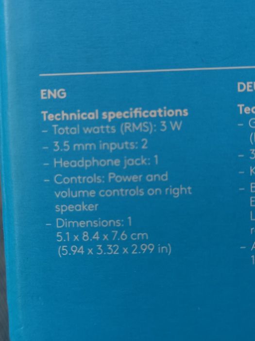 Компютърни тонколони LOGITECH Z150