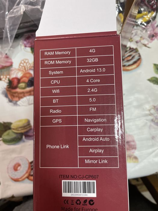 Универсална Мултимедия Android Carplay